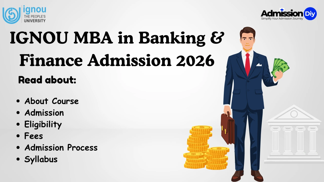 IGNOU MBA in Banking and Finance