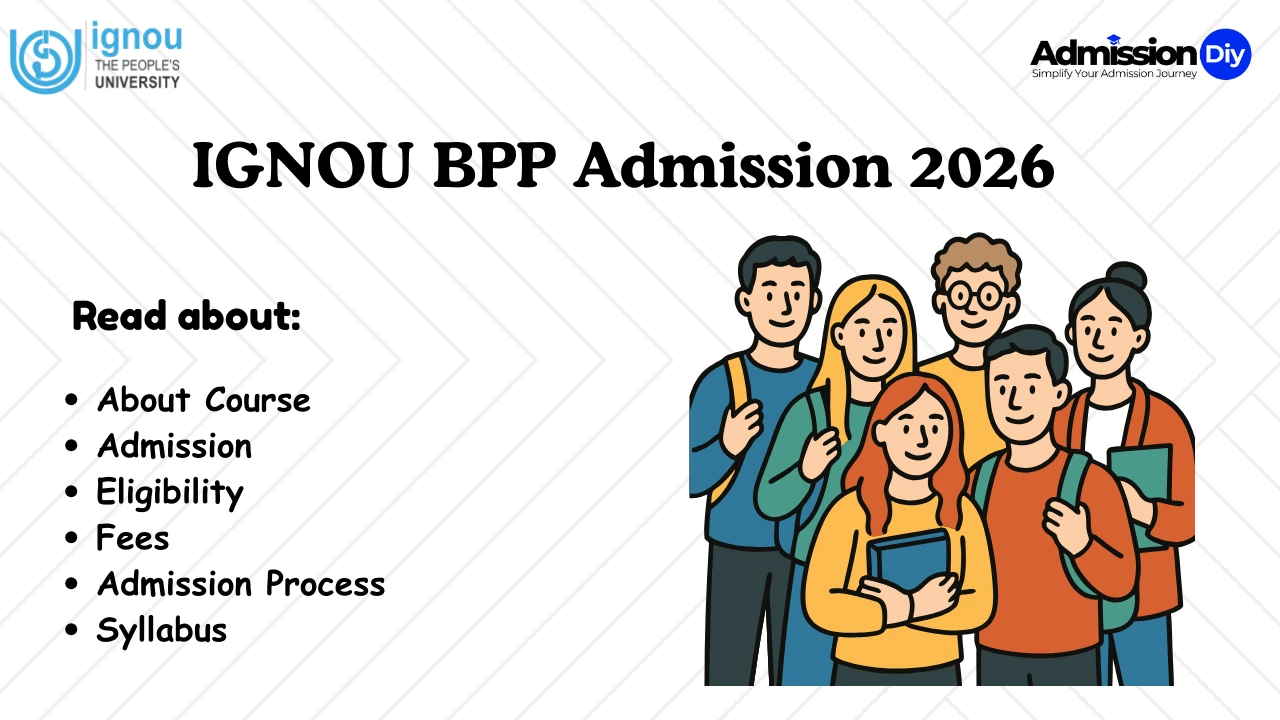 IGNOU BPP Admission