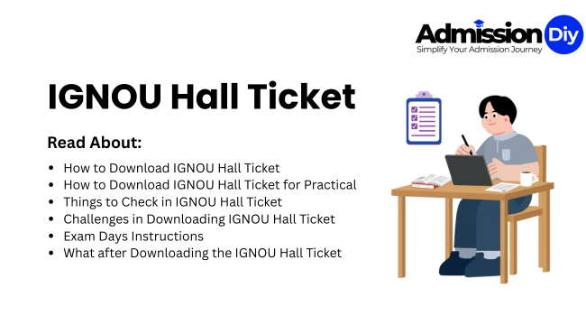 IGNOU Hall ticket