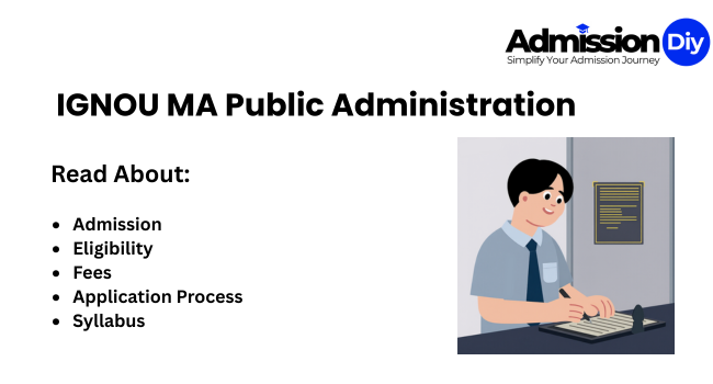IGNOU MA Public Administration