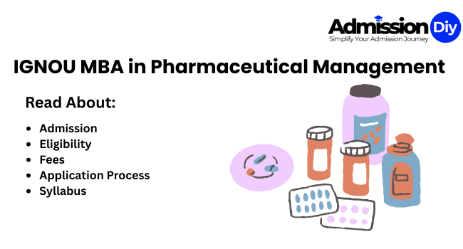IGNOU MBA Pharmaceutical Management