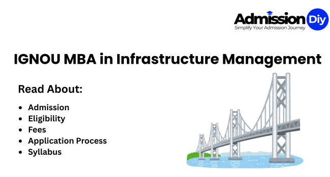 IGNOU MBA in Infrastructure Management
