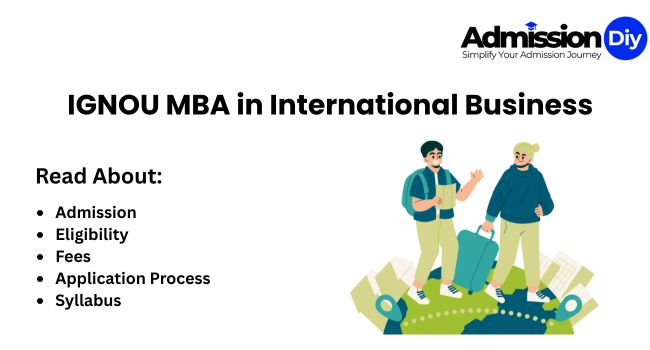 IGNOU MBA in International Business