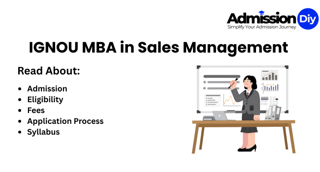 IGNOU MBA in Sales Management
