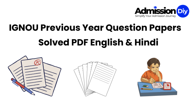 IGNOU Previous yEAR QUESTION PAPER