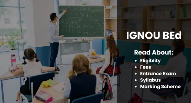 IGNOU BEd Admission