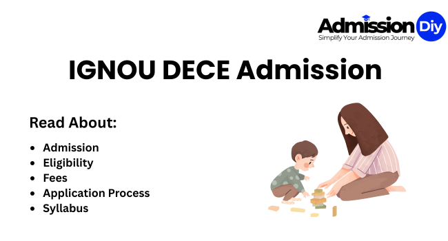 IGNOU DECE Admission