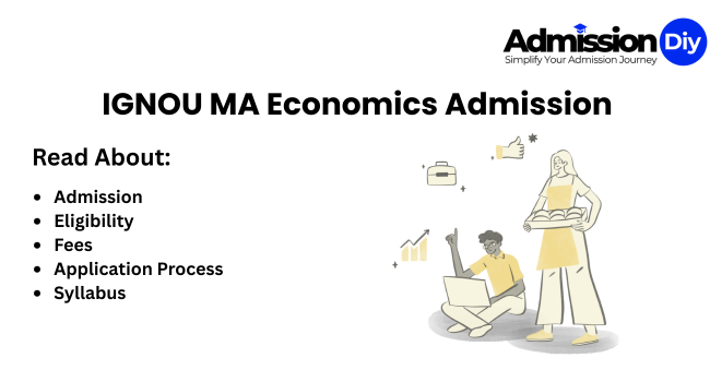 IGNOU MA Economics Admission