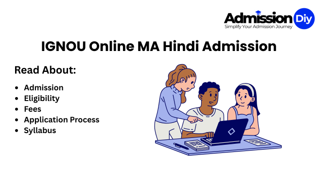 IGNOU online ma hindi Admission